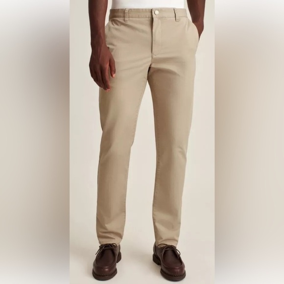 Bonobos Beige Straight Fit Chino Pants Mens Size 31X32 (1396) - Picture 1 of 5